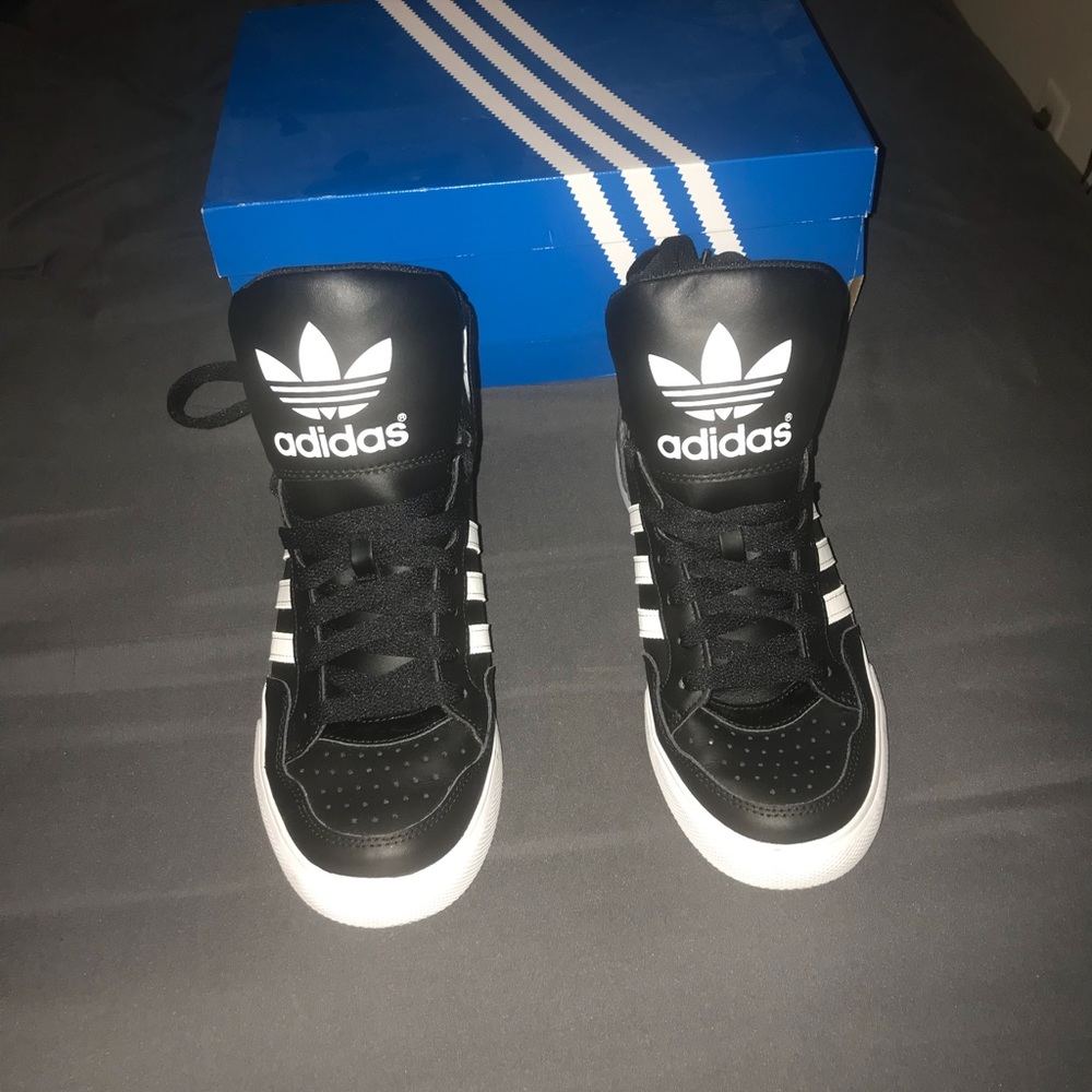 Adidas hi top sneakers